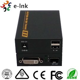 Signalisieren Sie Video EDID LC Verbindungsstück-DVI zum Faser-Konverter 4K x 2K 3860*2160 30Hz 3D
