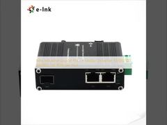 Mini Industrial Gigabit PoE++ Medienkonverter 10/100/100 IEEE802.3bt 90W pro Port