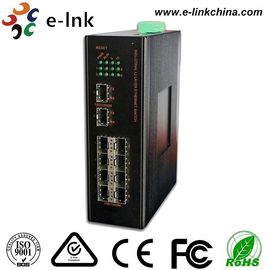 Industrial Managed Fiber Optic Switch 8 Port 100/1000M SFP + 2- Port SFP Fiber Switch