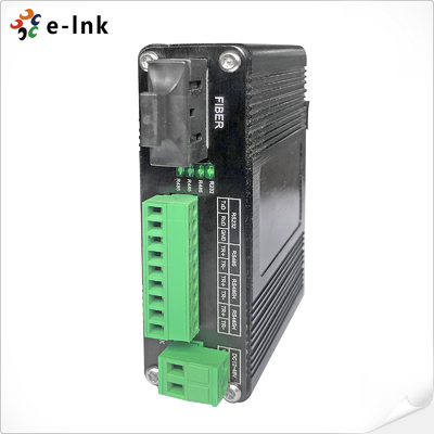 RS485 to Fiber Converter Transparent Data Transmission Surge Protection