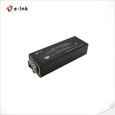 802.3at PoE PD SFP Fiber Media Converter Mini Gigabit 1000Mbps Aluminum Case OEM