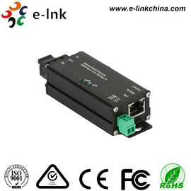 Microtype Hardened Industrial Ethernet Media Converter SC / ST Optical Port