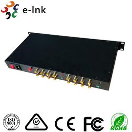 16 Channel 1080P Video Signal Sdi To Optical Fiber Converter HD Multi Media System