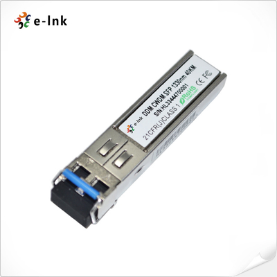 3G-SDI CWDM 1270~1610nm 40km Digital Video SFP Optical Transceiver (MSA)