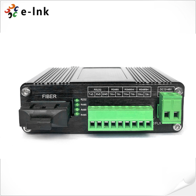 RS485 to Fiber Converter Transparent Data Transmission Surge Protection