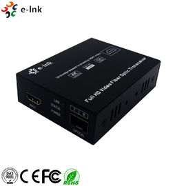 HDMI 2.0 Fiber Optic Transmitter And Receiver Multi Mode Fiber Type 18Gbps Data Rate
