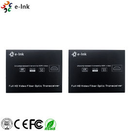 HDMI 2.0 Fiber Optic Transmitter And Receiver Multi Mode Fiber Type 18Gbps Data Rate