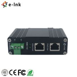 E-Link Gigabit Power Over Ethernet Injector 12~48VDC Power Input DIN Rail / Wall Mount