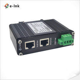 80~320vdc Power Input 36W Industrial Gigabit Poe Injector