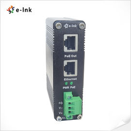 80~320vdc Power Input 36W Industrial Gigabit Poe Injector