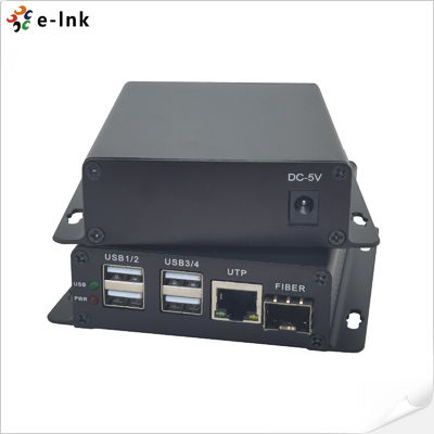 Simplex LC E-Link 4 Port USB2.0 6KM UTP Video Extender