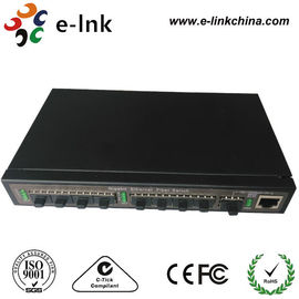 Unmanaged Gigabit Ethernet-Faser-Optiknaben-Schalter in mehreren Betriebsarten/Monomode-