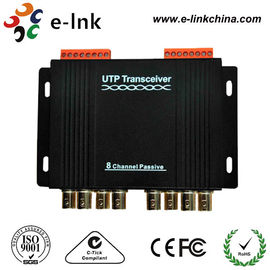 8-Kanal Passiv CCTV UTP Video Balun Transceiver für die Differenzsignalübertragung
