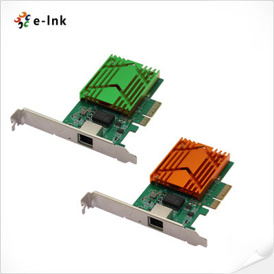 Hochgeschwindigkeits-PCIe-Netzwerkkarte 10G mit 2.5G/5G/10G über Kabel der Kategorie 5e/6/6a