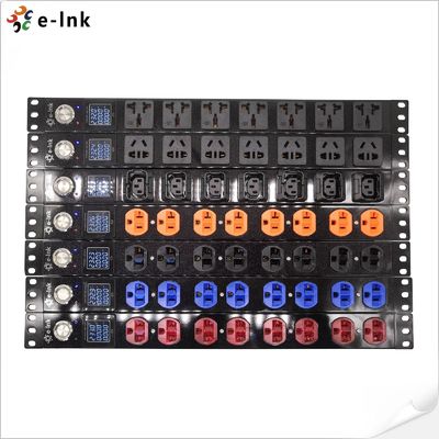 265VAC 2800W 19 des Zoll-1U Anzeige Stromverteiler-OLED